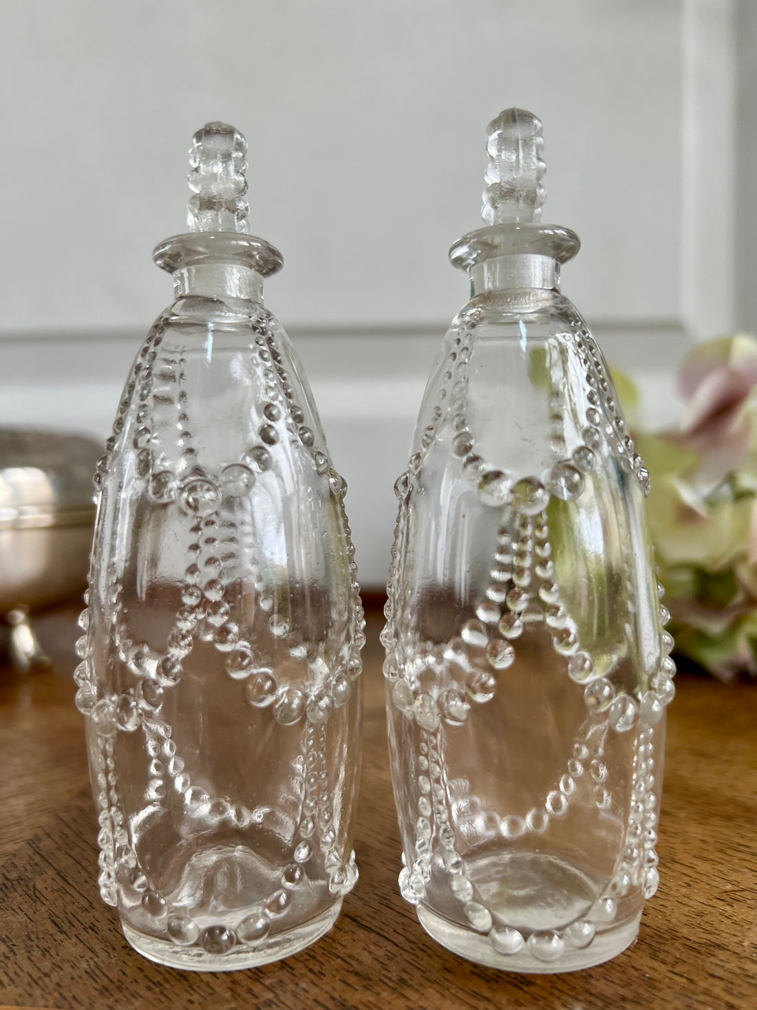 Paire de flacons René Lalique "Palerme" 1926