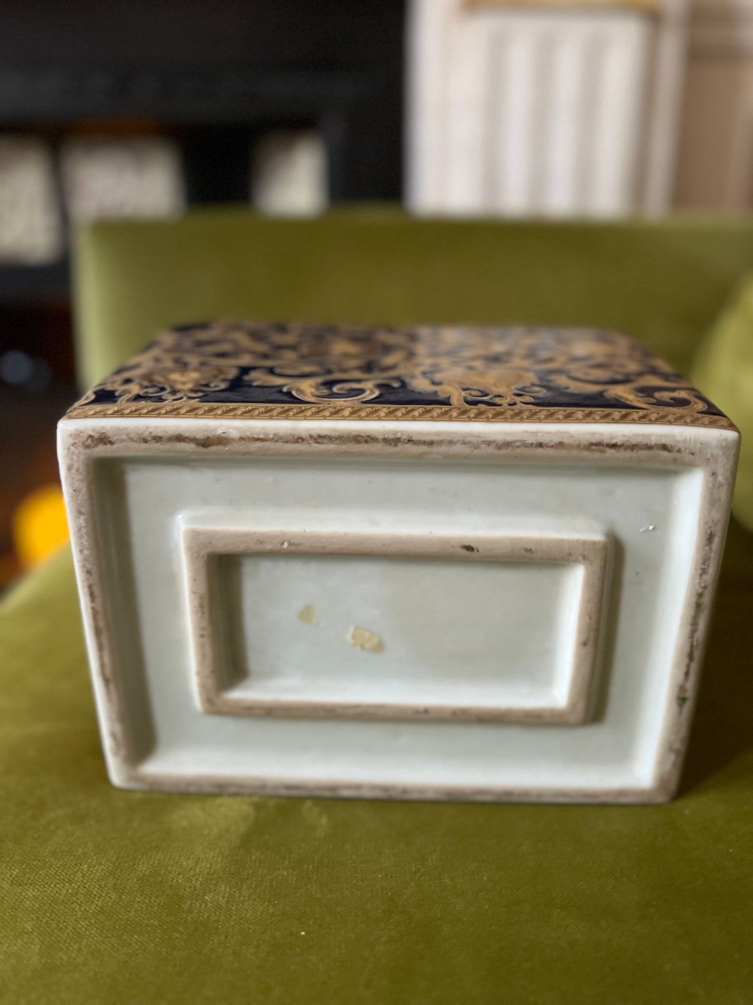 Jardinière madras en céramique