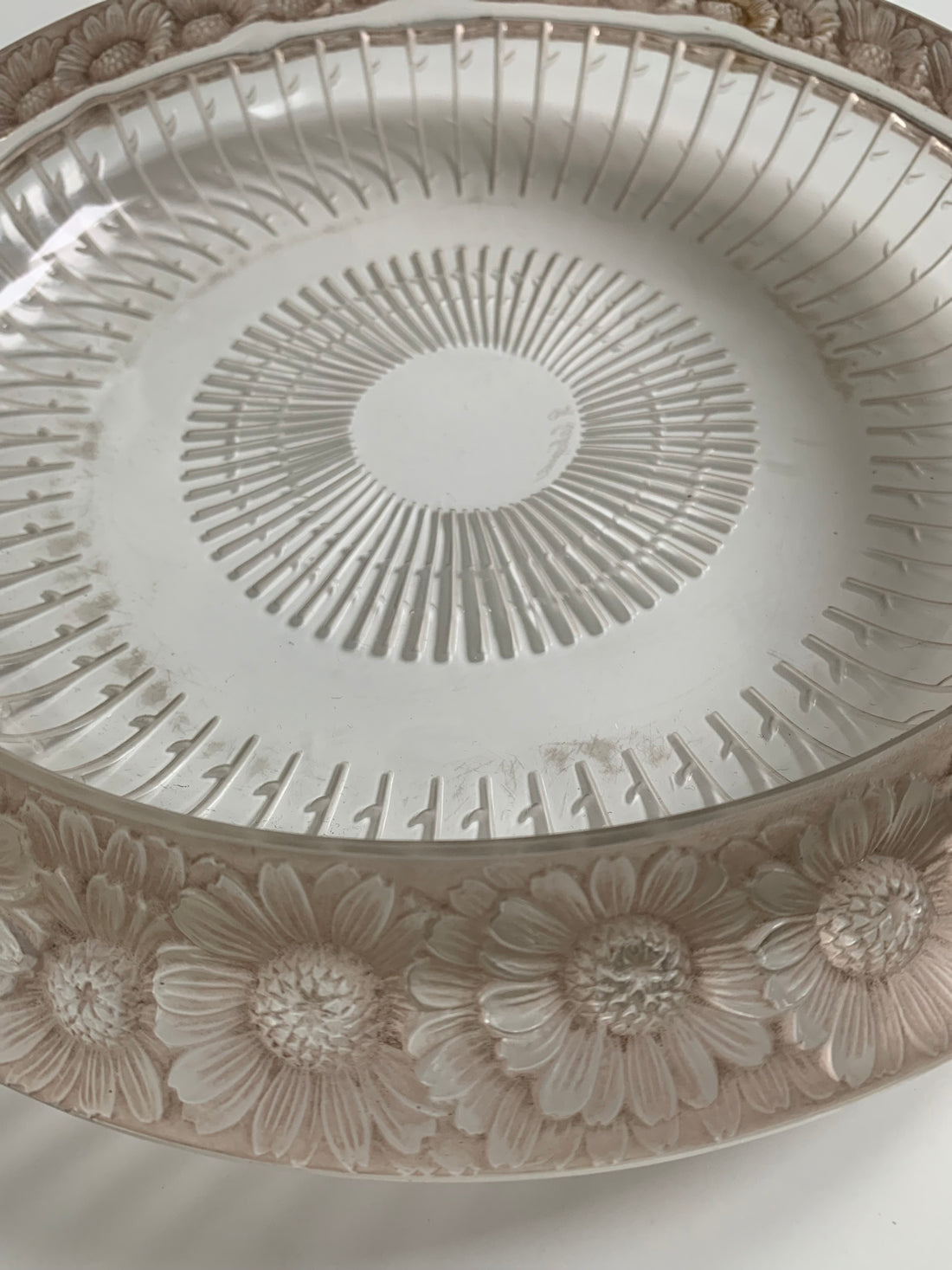 Coupe René Lalique "Marguerites" 1941