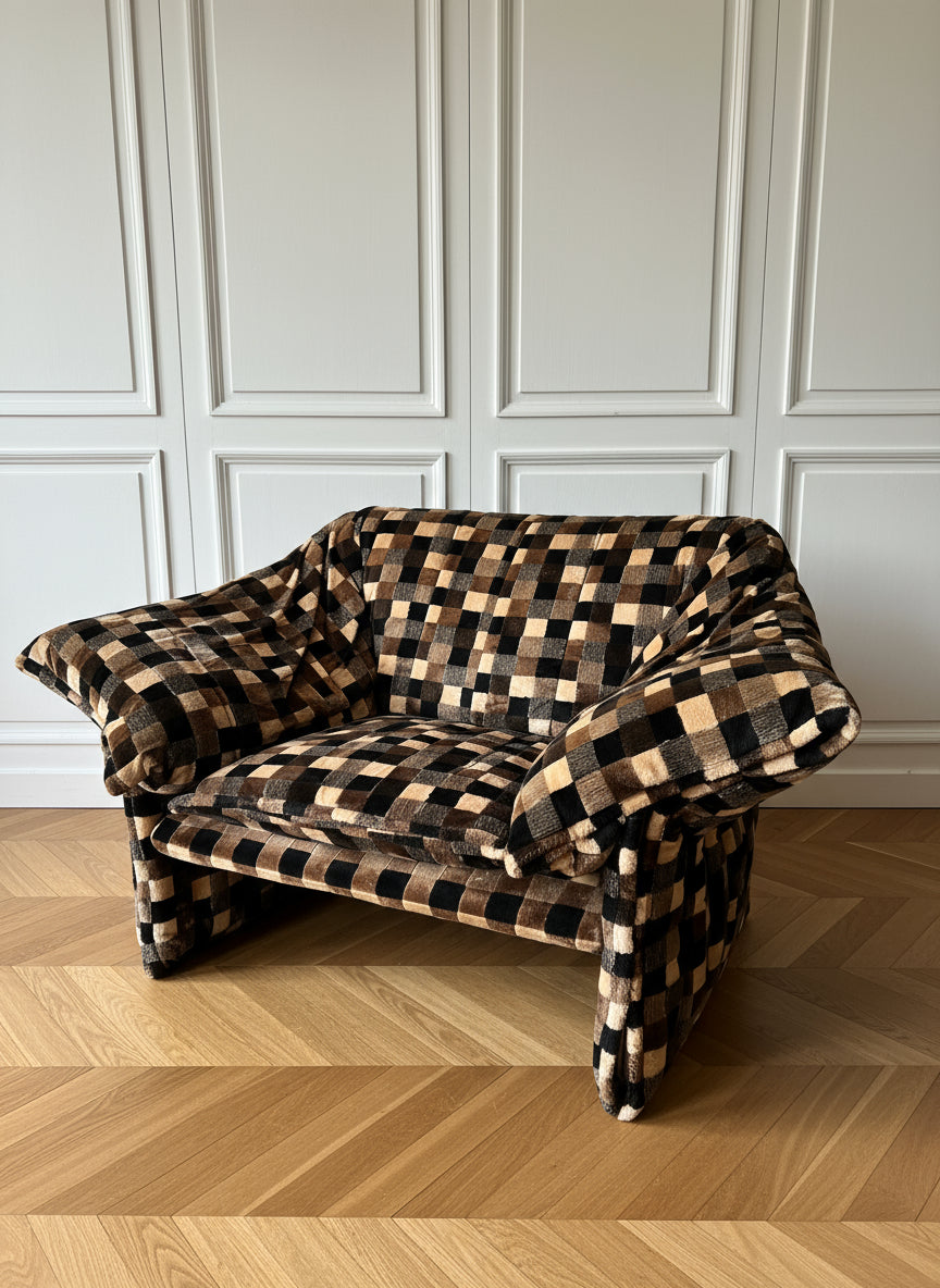 Fauteuil B&B Italia de Mario Bellini (livraison incluse)