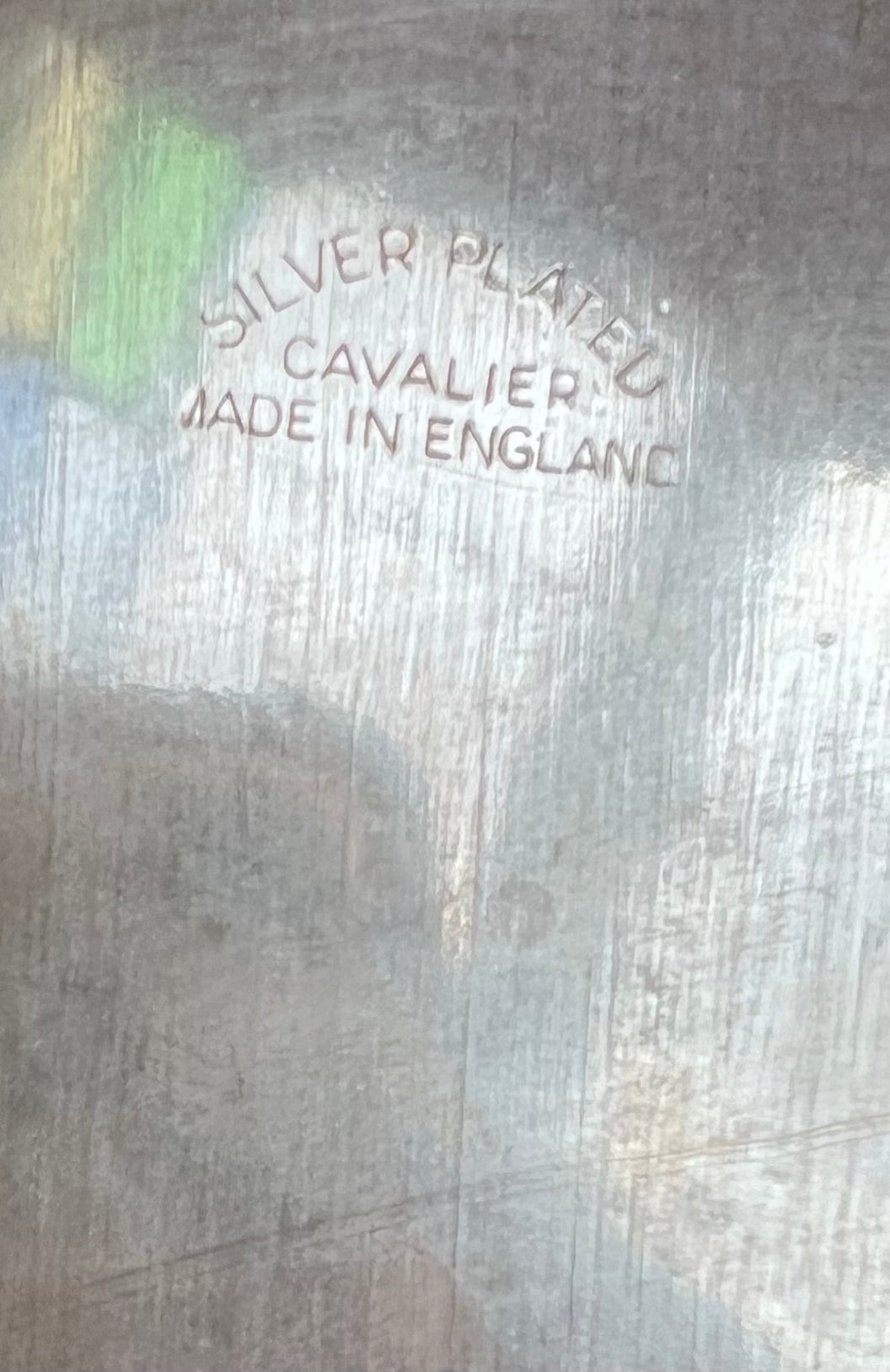 Petit plateau anglais à galerie ajourée 1950