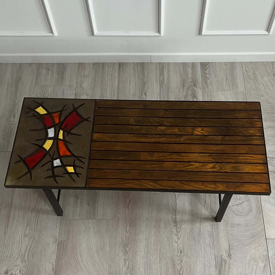 Table basse Vallauris vintage- livraison incluse en France