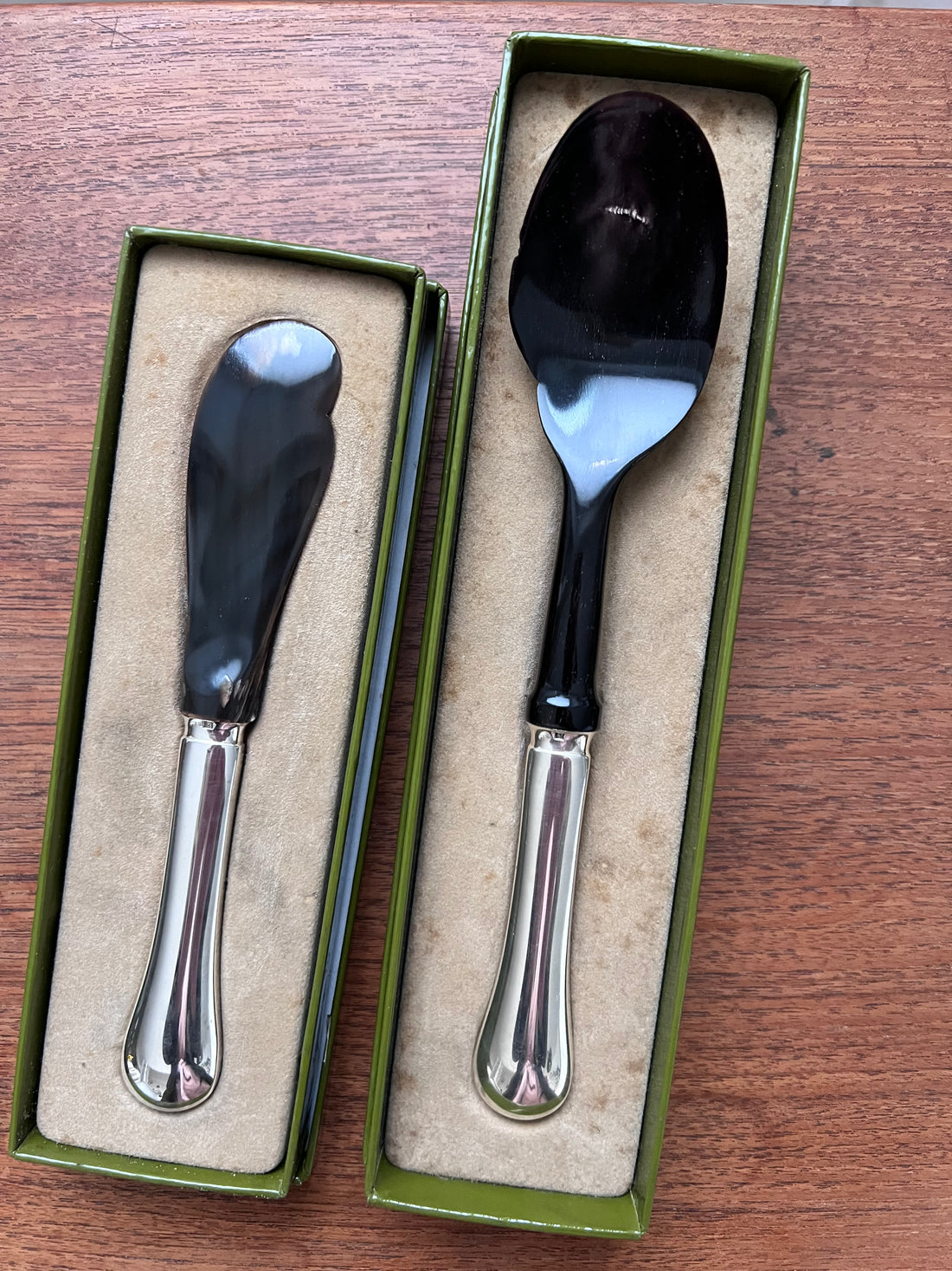 Tartineur et cuillère à caviar Christofle