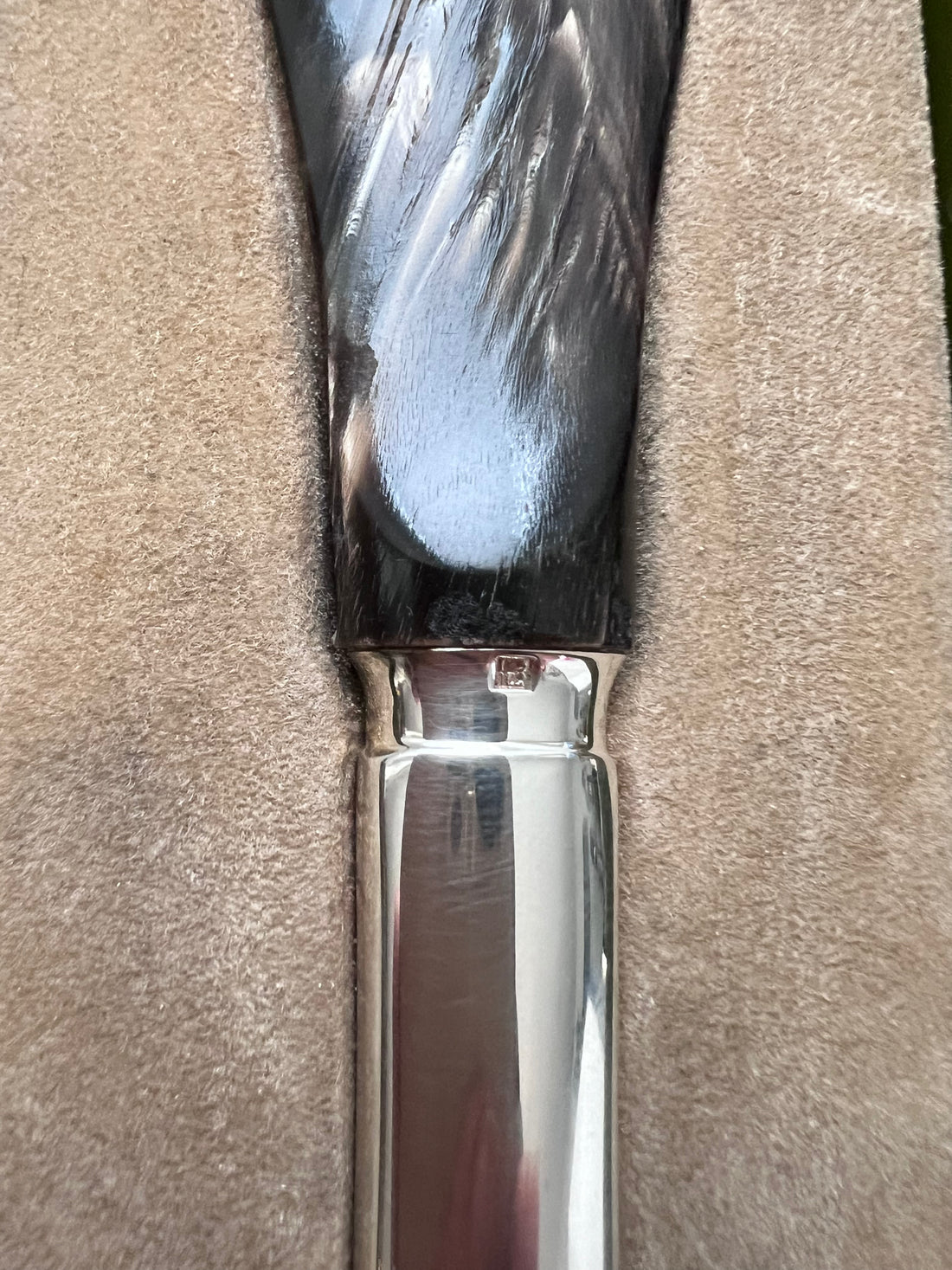 Tartineur et cuillère à caviar Christofle