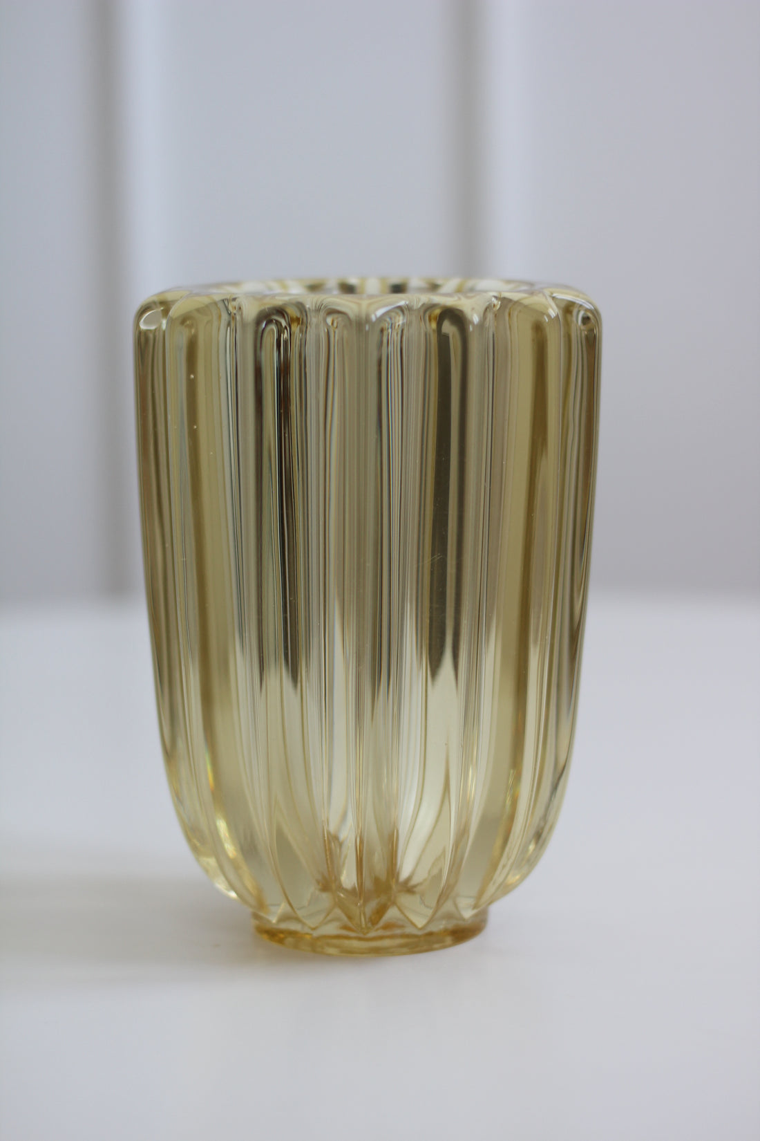 Vase en cristal Pierre D'Avesn Art Déco 1930