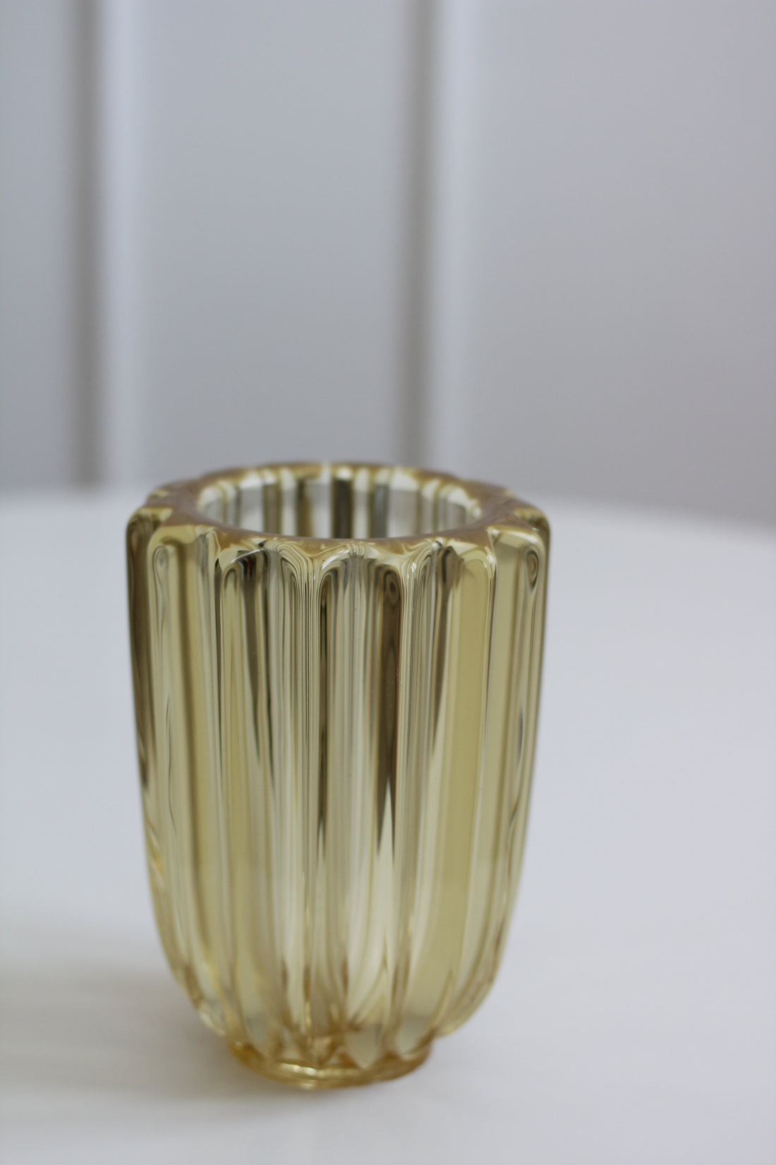 Vase en cristal Pierre D'Avesn Art Déco 1930