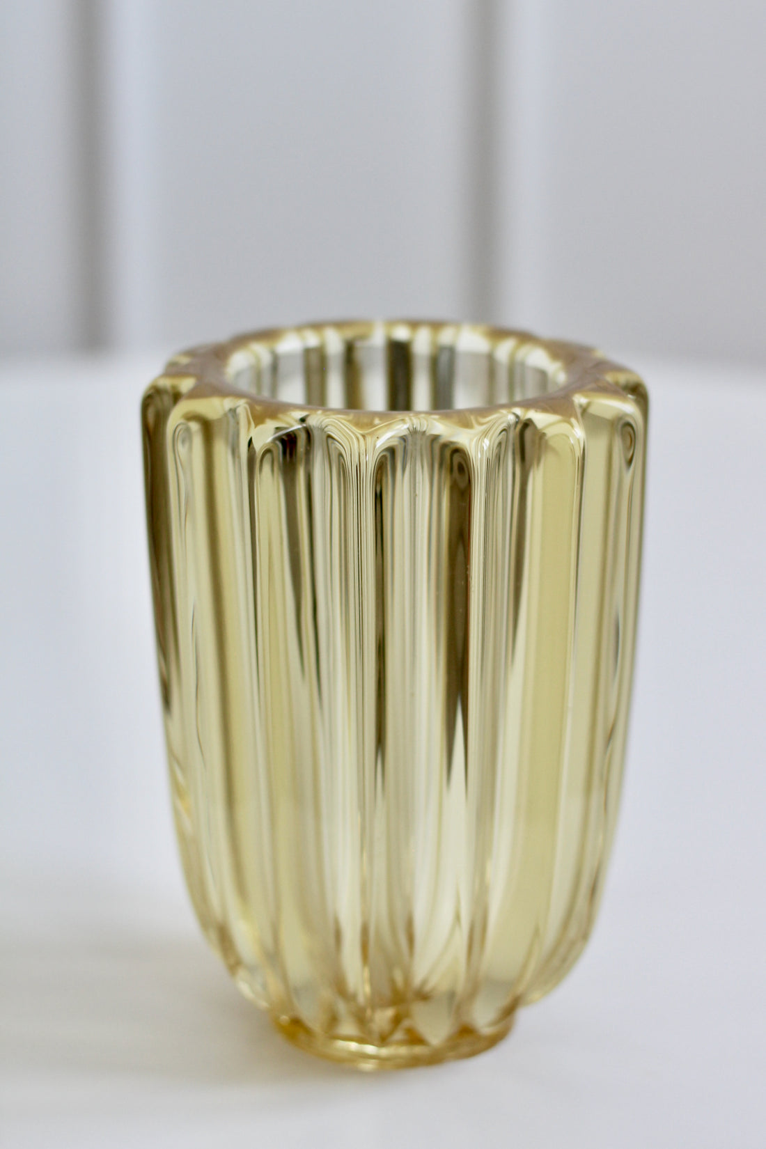 Vase en cristal Pierre D'Avesn Art Déco 1930