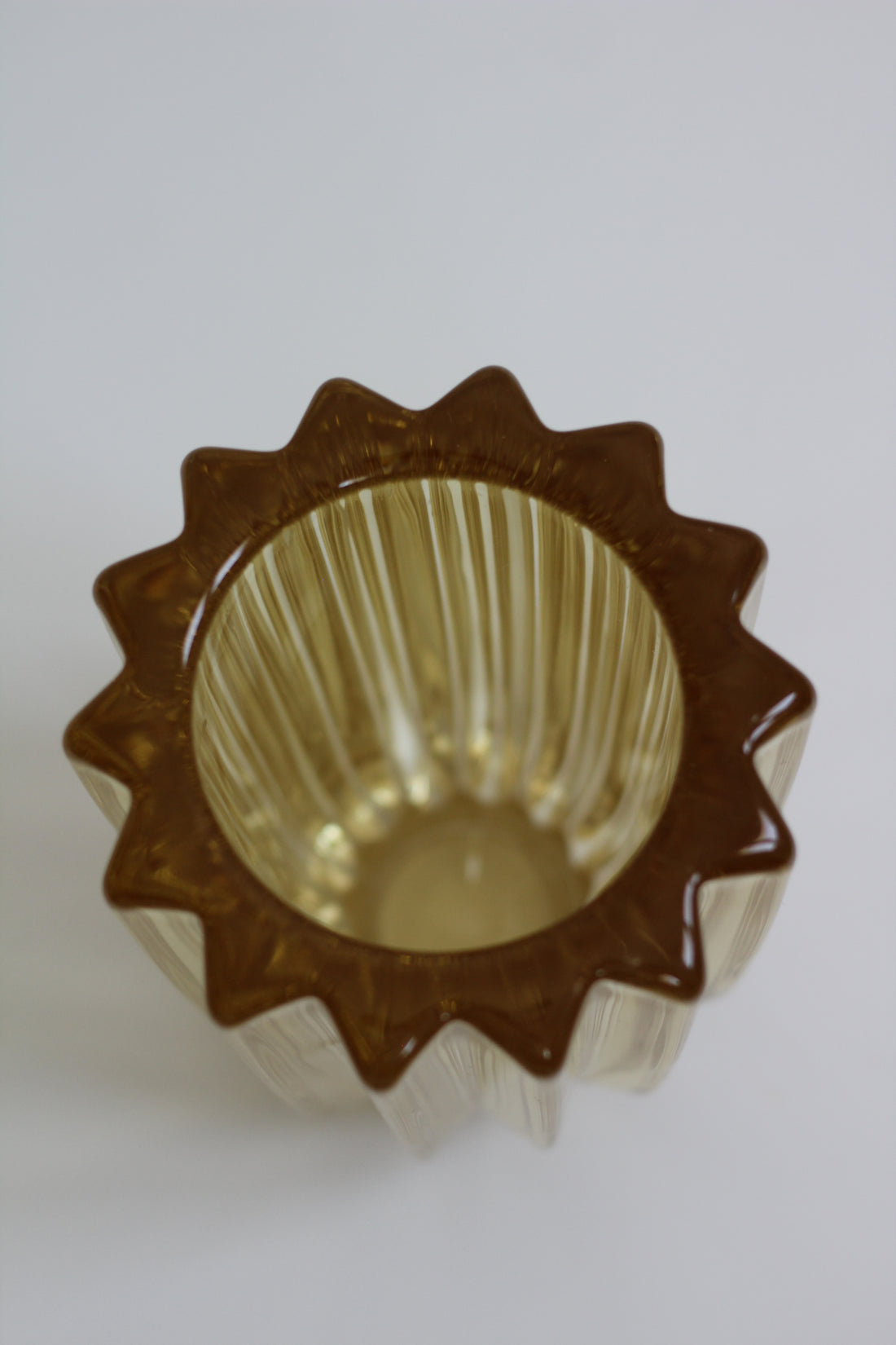 Vase en cristal Pierre D'Avesn Art Déco 1930
