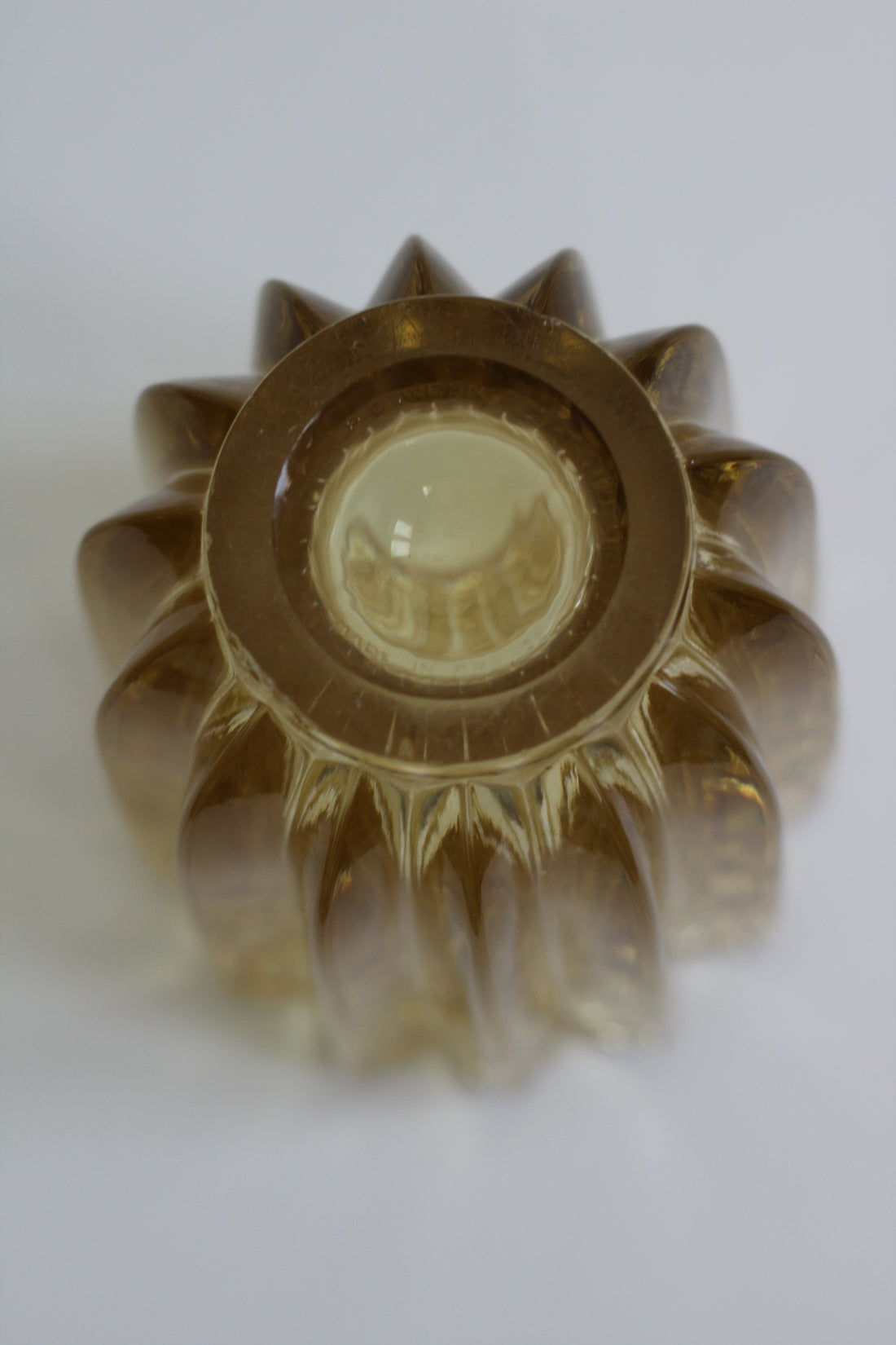 Vase en cristal Pierre D'Avesn Art Déco 1930