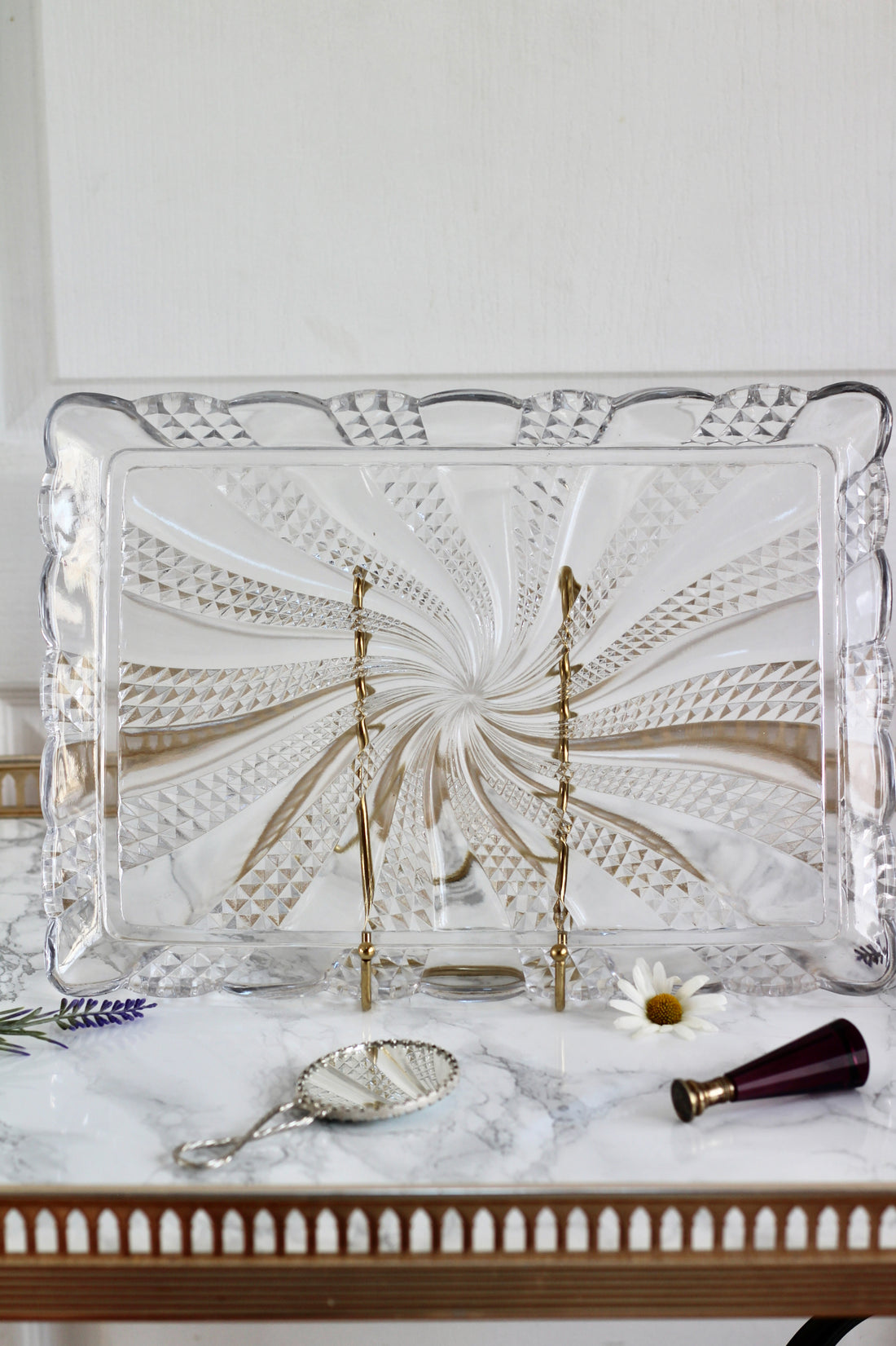 Plateau de présentation Baccarat