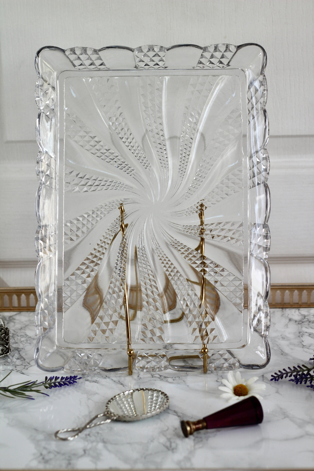 Plateau de présentation Baccarat