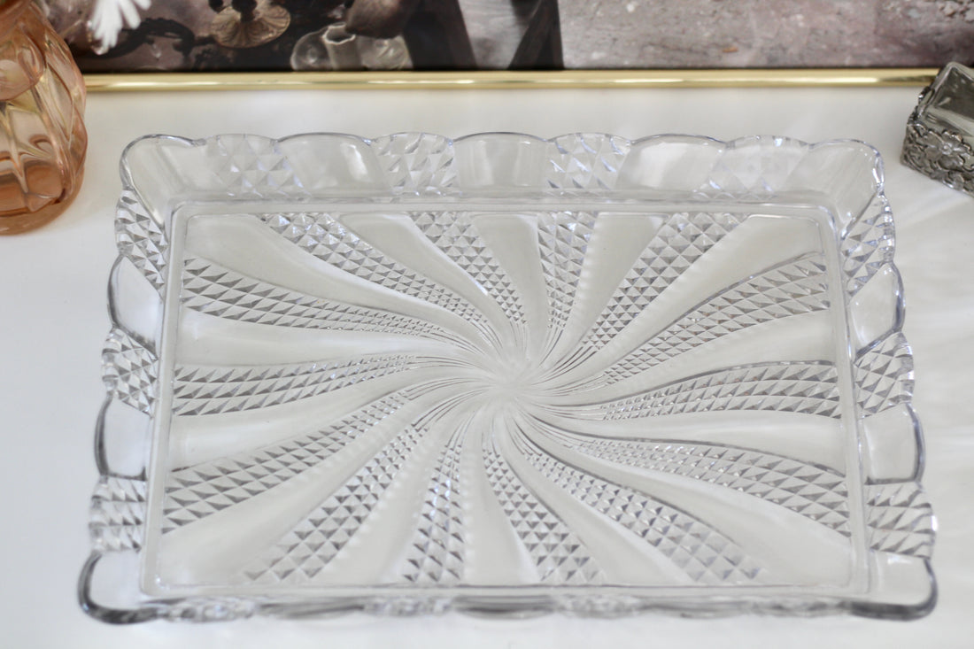 Plateau de présentation Baccarat