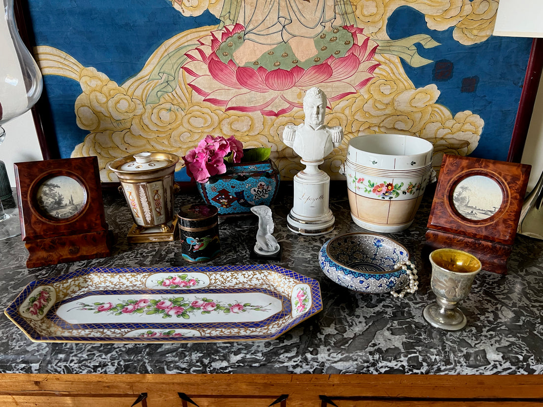 Boîte en cloisonné chinois XIXème