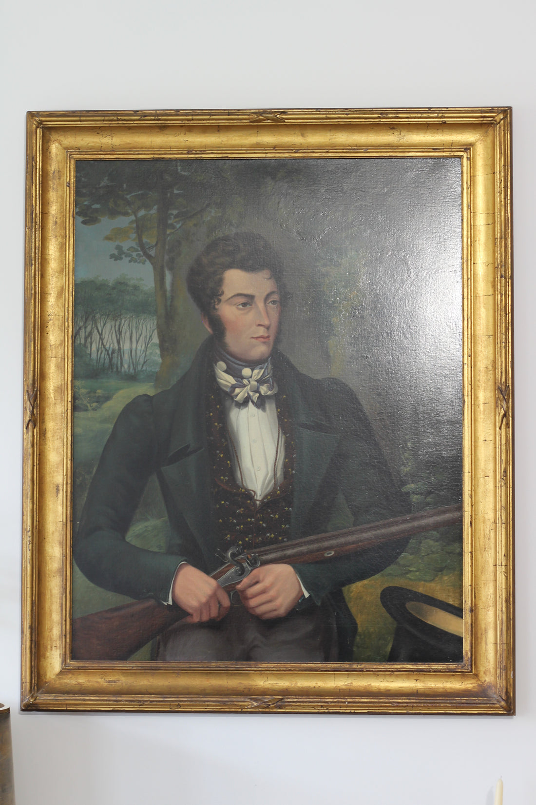 Portrait de gentleman anglais - Angleterre, vers 1820-1830
