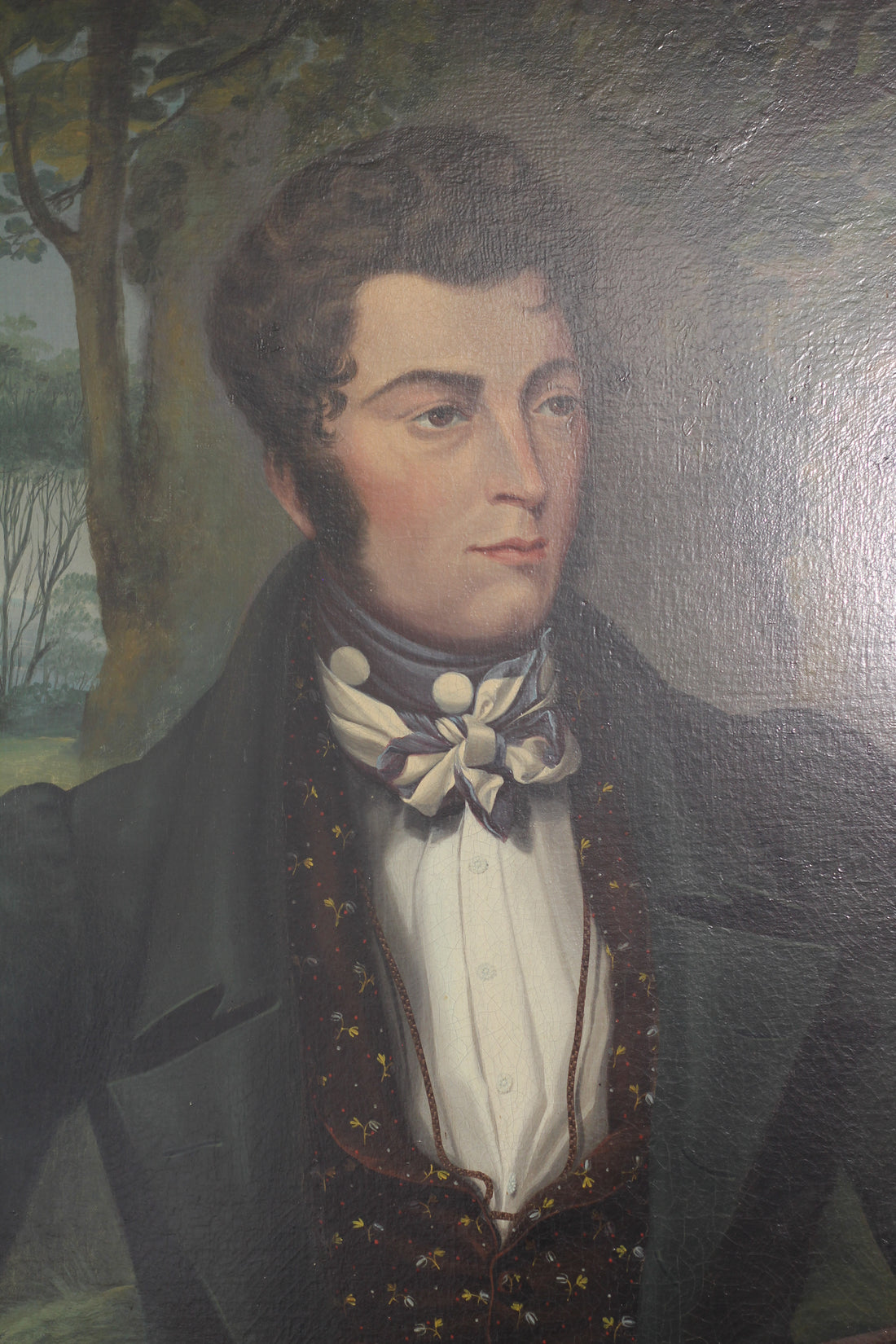 Portrait de gentleman anglais - Angleterre, vers 1820-1830