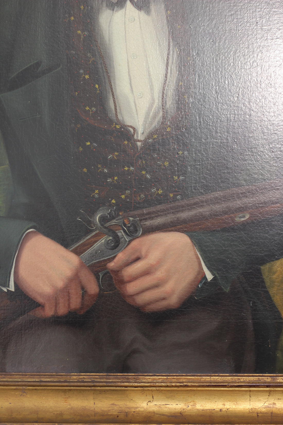 Portrait de gentleman anglais - Angleterre, vers 1820-1830