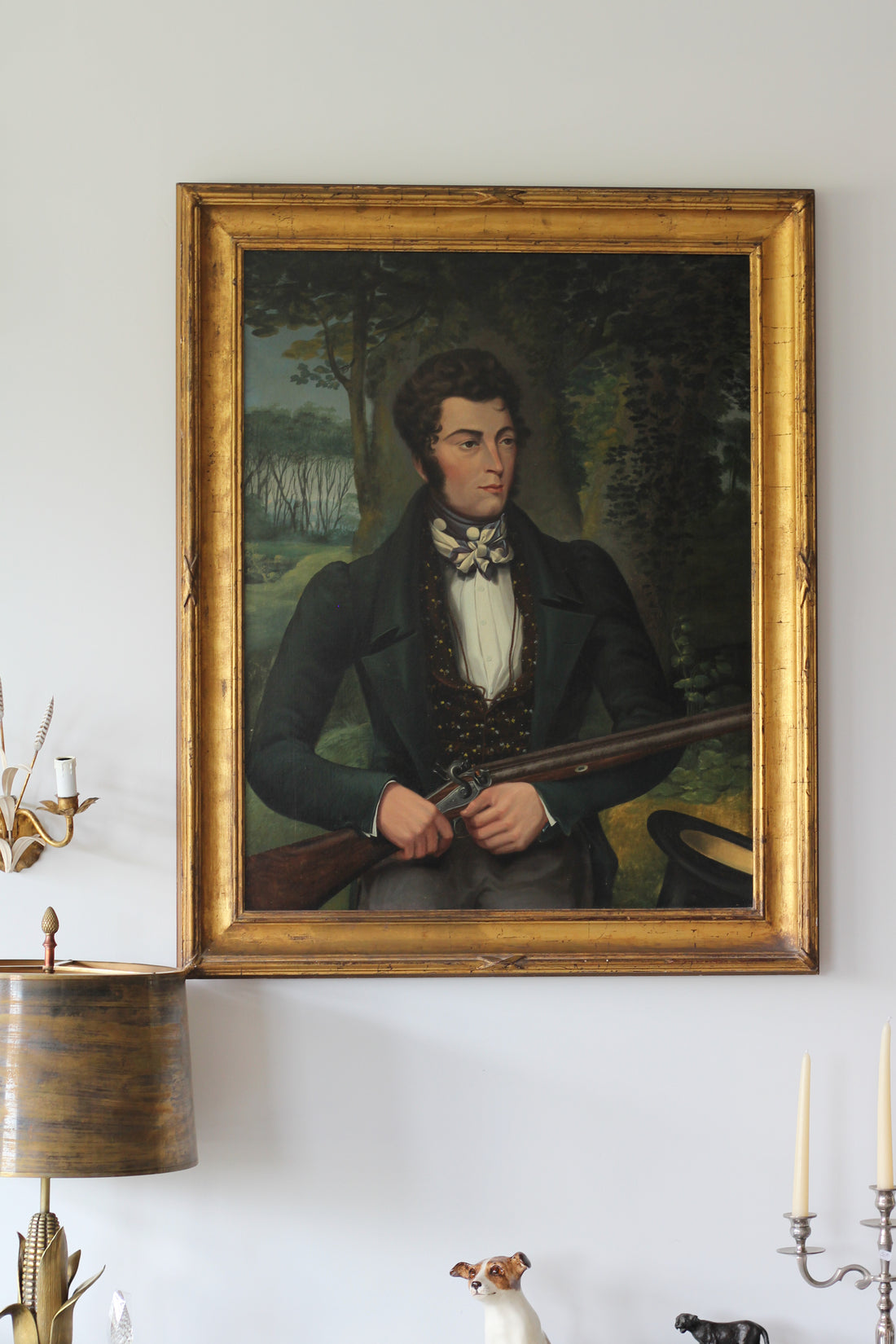 Portrait de gentleman anglais - Angleterre, vers 1820-1830