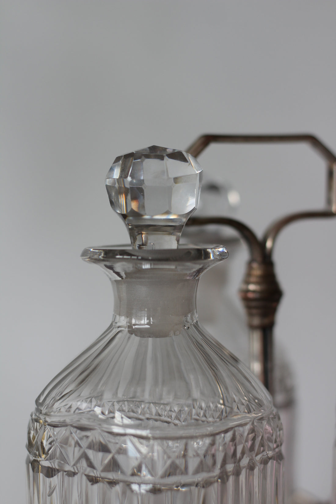 Serviteur anglais à trois carafes - Angleterre, XIXème siècle