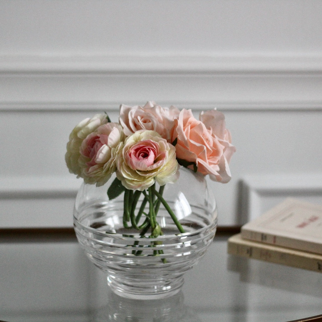 Vase à roses rond Saint Louis