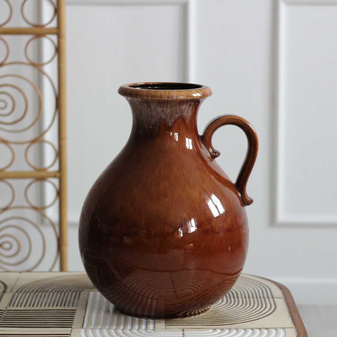 Grand vase Scheurich Keramik – West Germany – années 1960-70