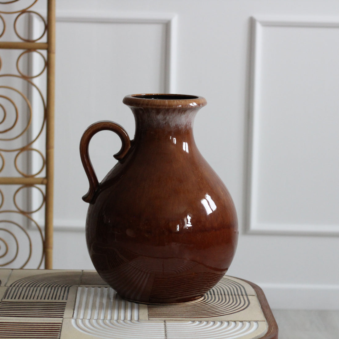 Grand vase Scheurich Keramik – West Germany – années 1960-70