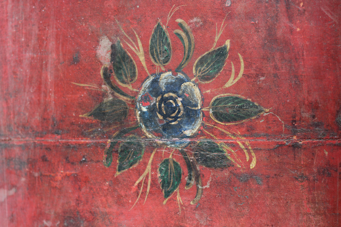 Ancien jhula - balancelle décorative, jardinière  - Inde, début XXème