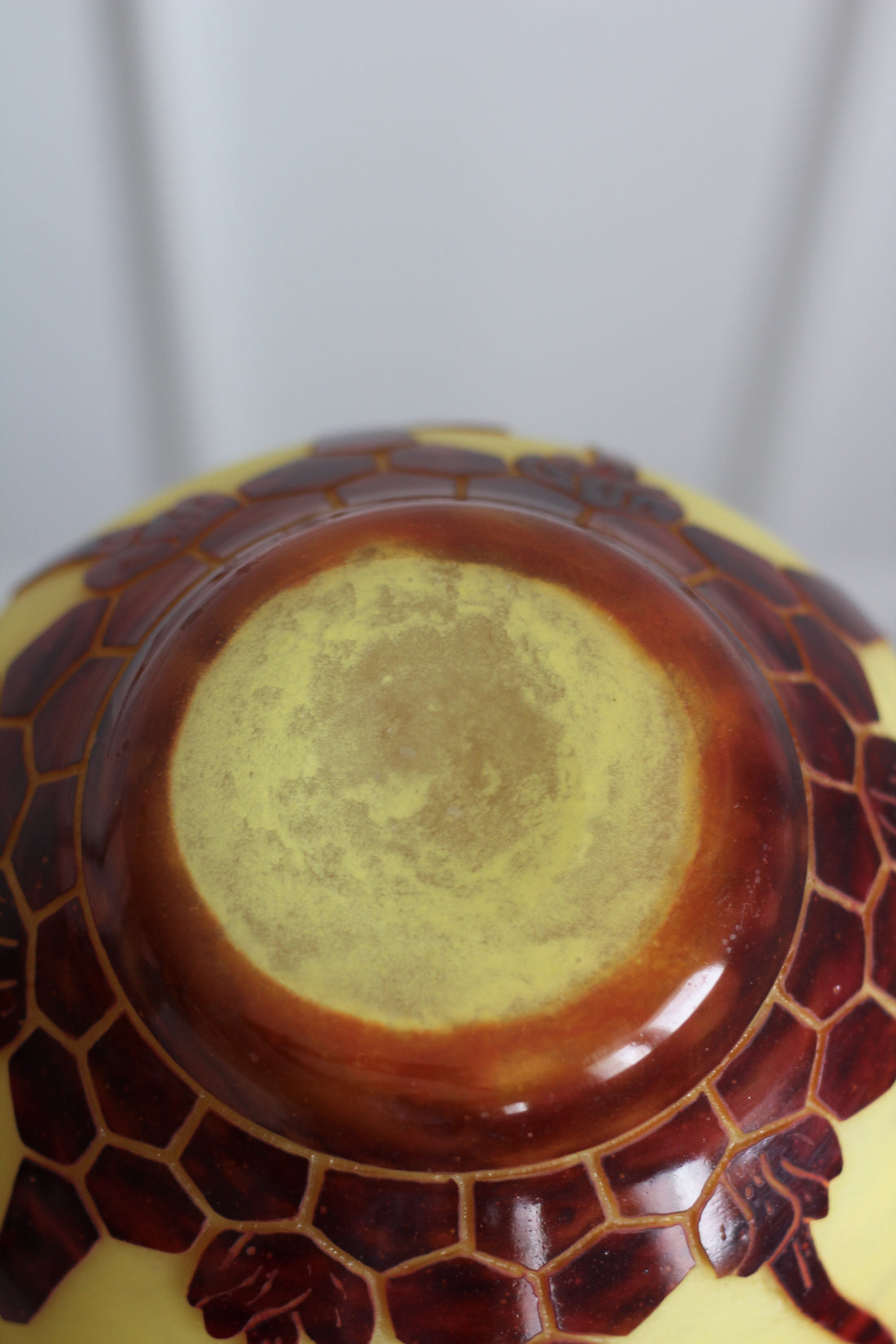 Vase "Pavots" Le Verre Français -  Charles Schneider, 1920-1925