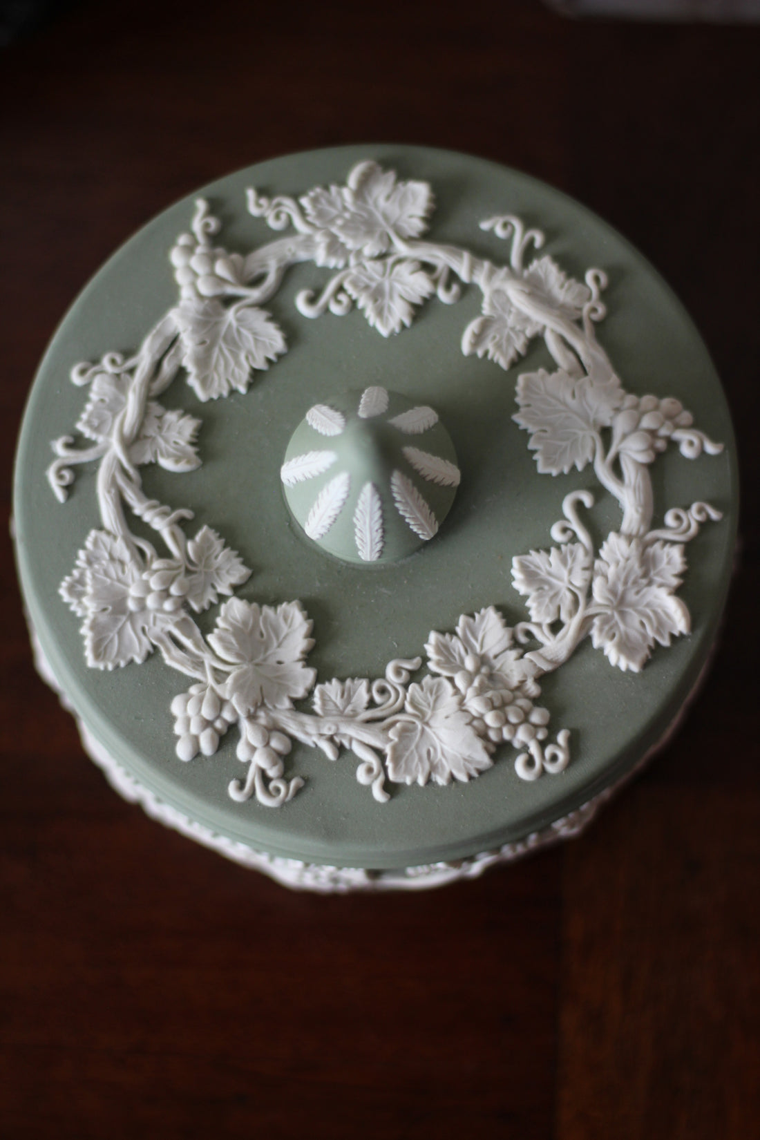 Boîte Wedgwood en jasper - Angleterre, années 1970