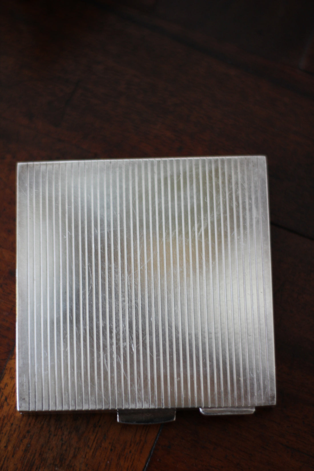 Poudrier miroir de sac années 50