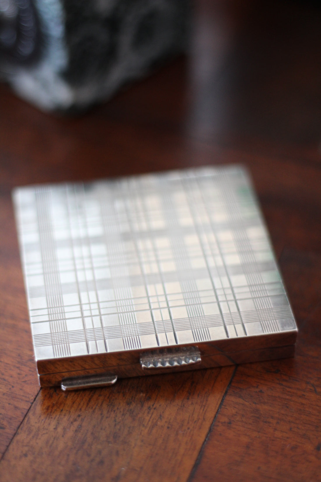 Poudrier miroir de sac années 50
