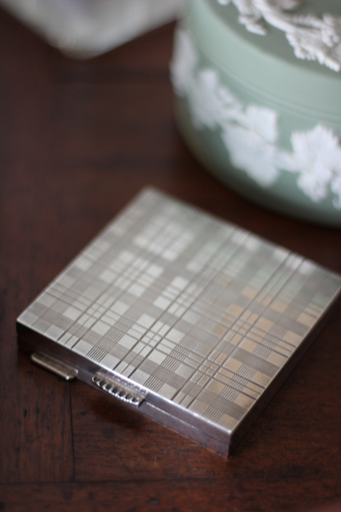 Poudrier miroir de sac années 50