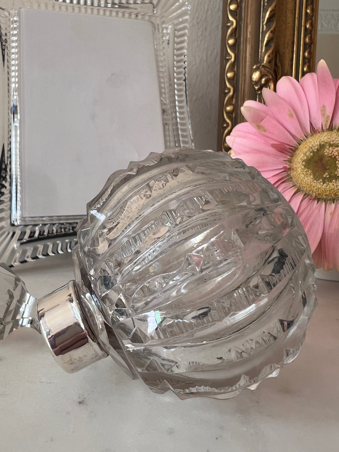 Flacon de parfum anglais 1903 argent