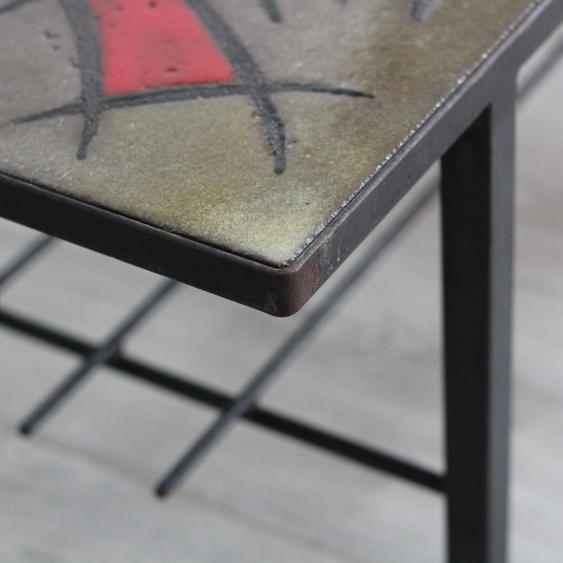 Table basse Vallauris vintage- livraison incluse en France
