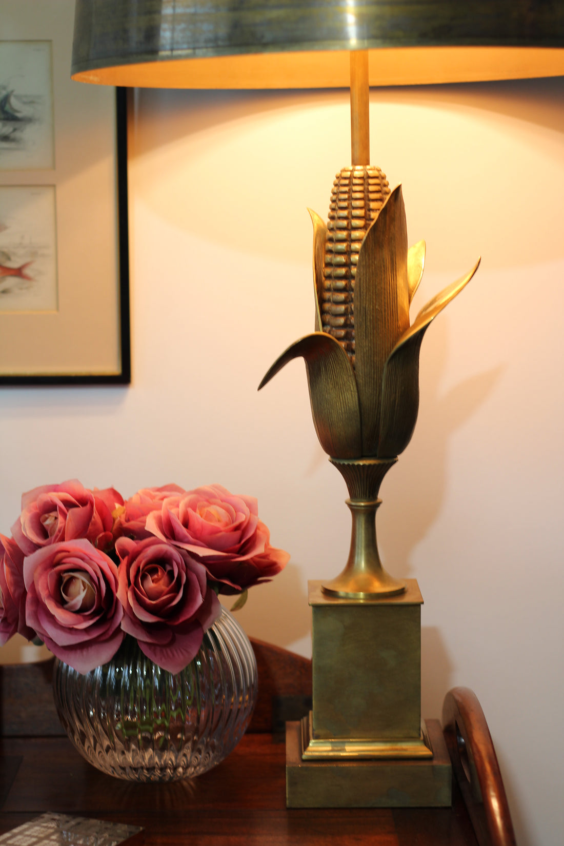 Lampe Epi de Maïs - Maison Charles 1970