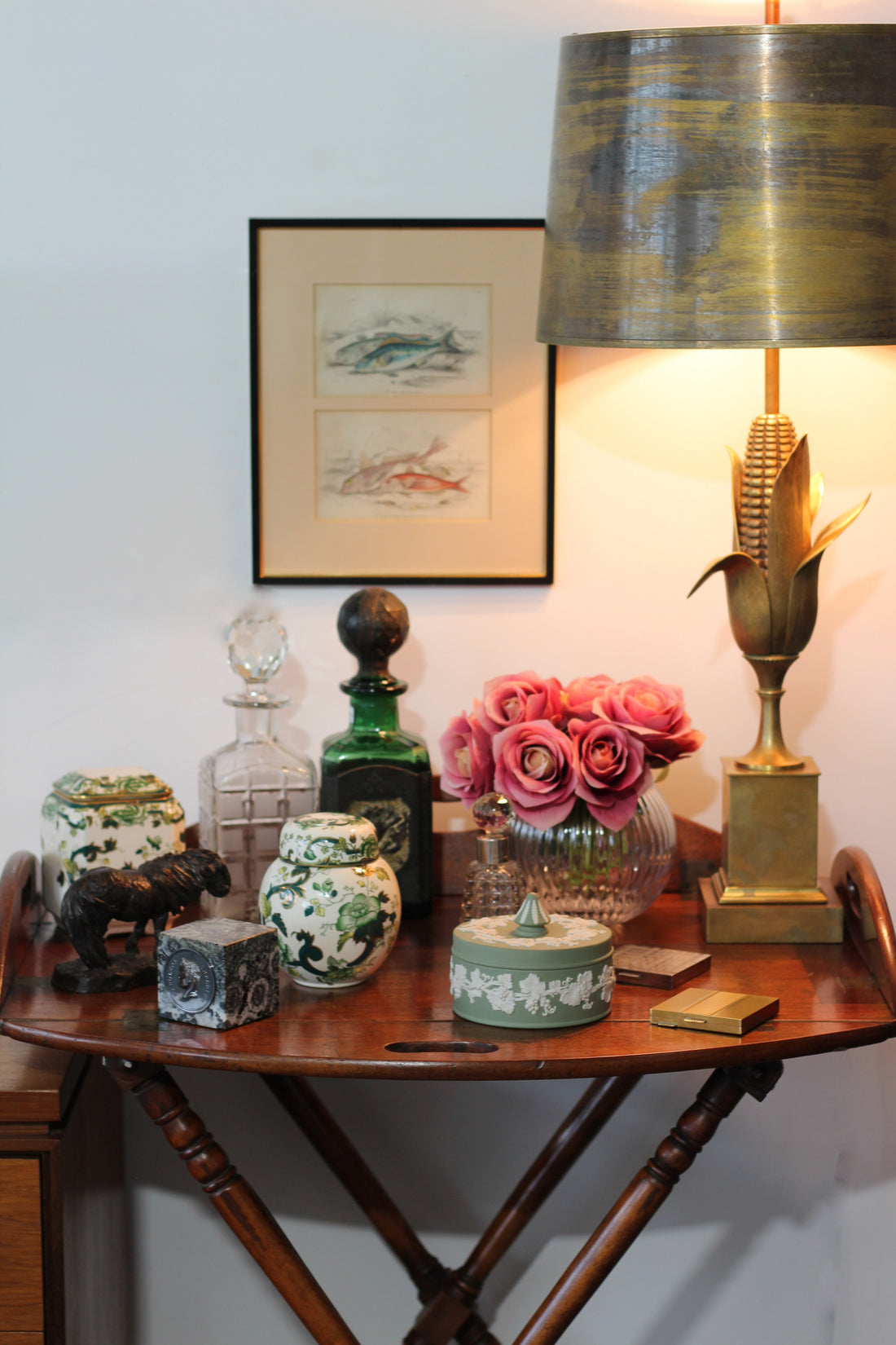 Lampe Epi de Maïs - Maison Charles 1970