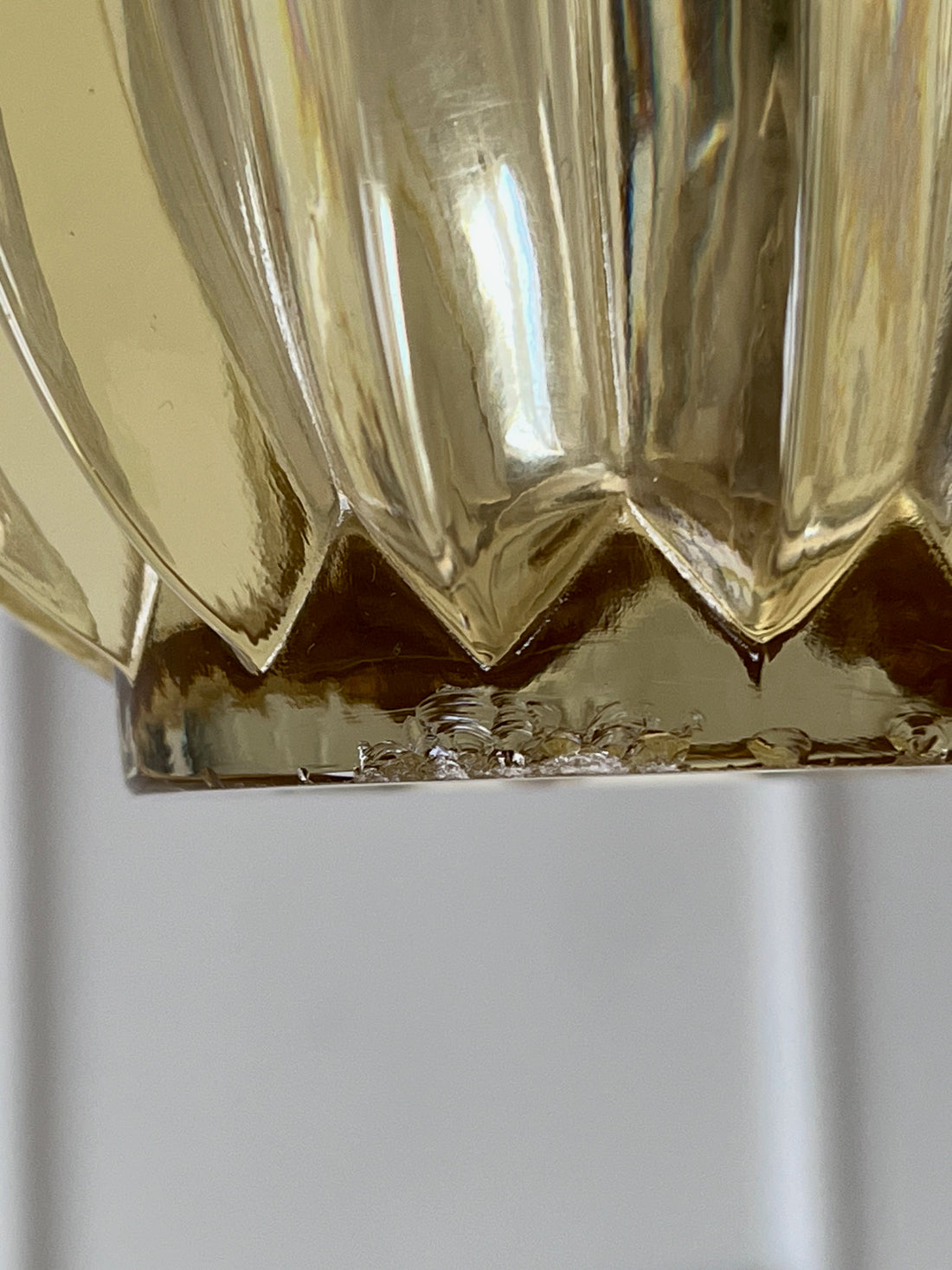 Vase en cristal Pierre D'Avesn Art Déco 1930