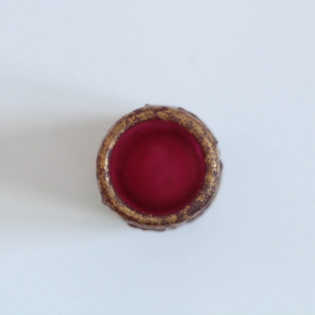Vase miniature Daum Nancy aux iris