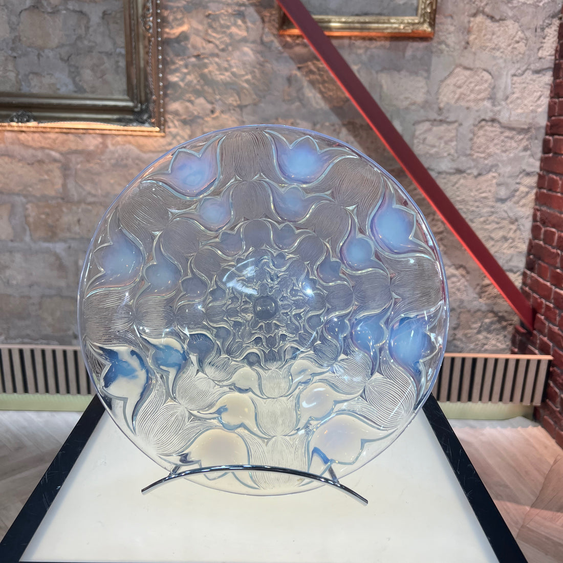 Coupe René Lalique modèle Campanules