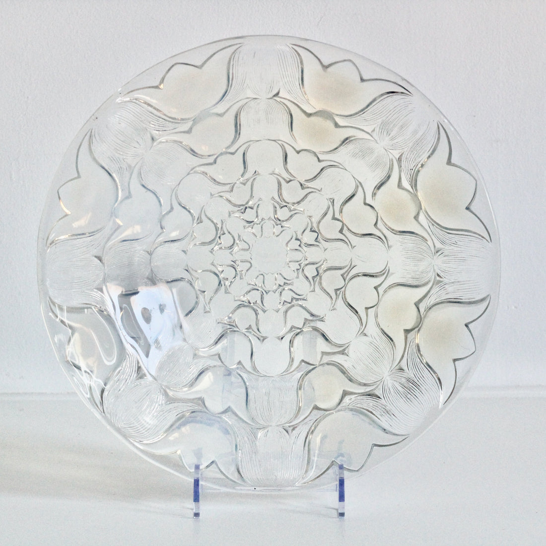 Coupe René Lalique modèle Campanules