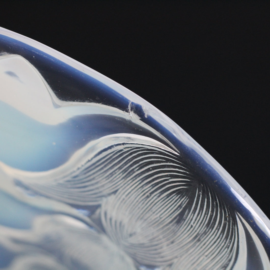 Coupe René Lalique modèle Campanules