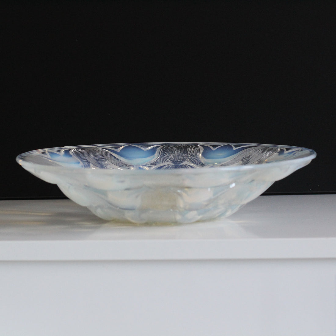 Coupe René Lalique modèle Campanules