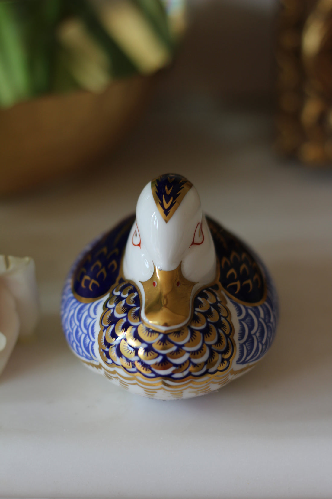 Canard Royal Crown Derby, le luxe anglais