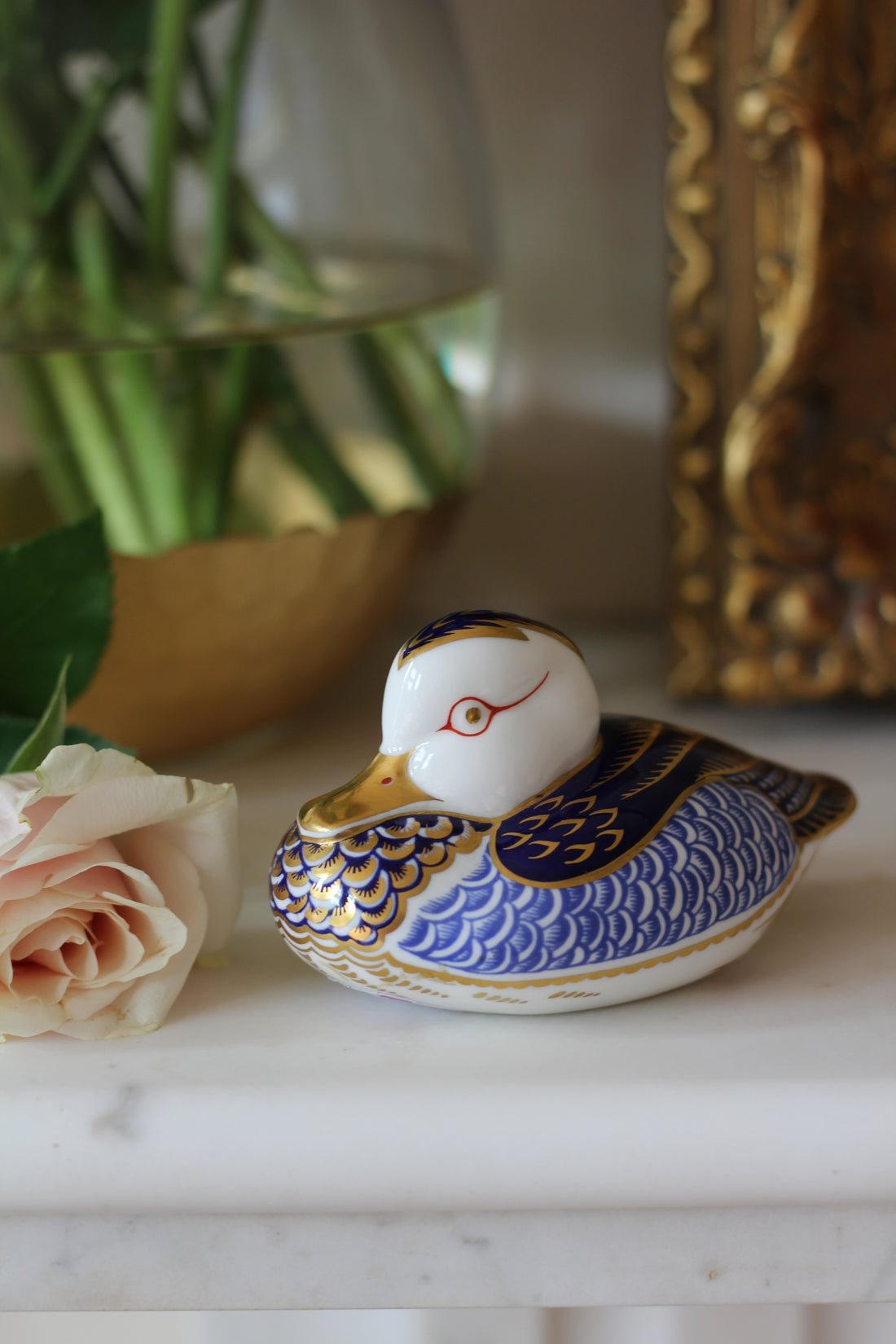 Canard Royal Crown Derby, le luxe anglais