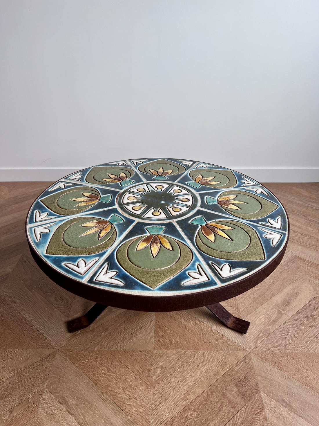 Table basse Vallauris Raymond Corroyez -1960 (livraison incluse)