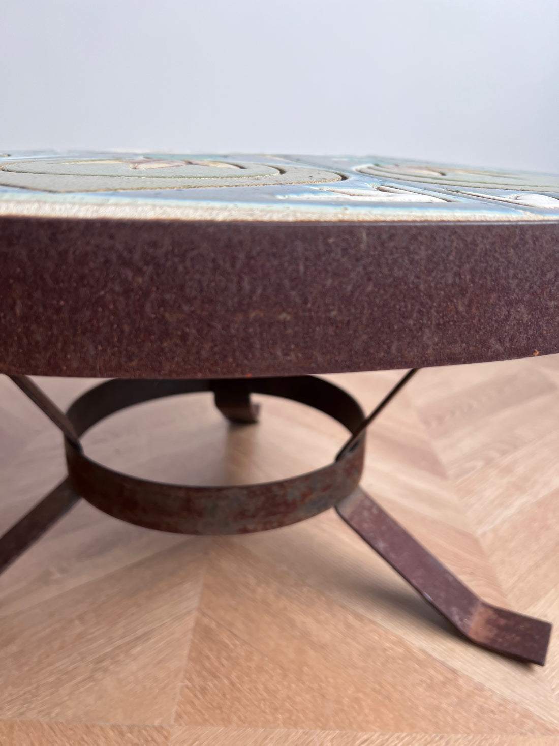 Table basse Vallauris Raymond Corroyez -1960 (livraison incluse)