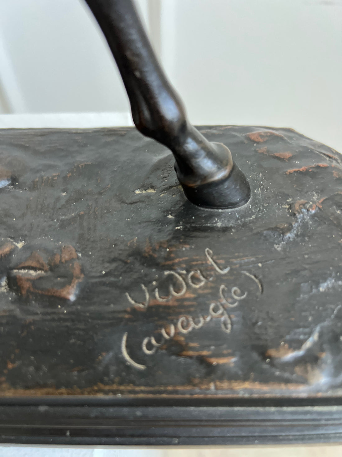 L'étalon - Bronze XIXème - Louis Vidal