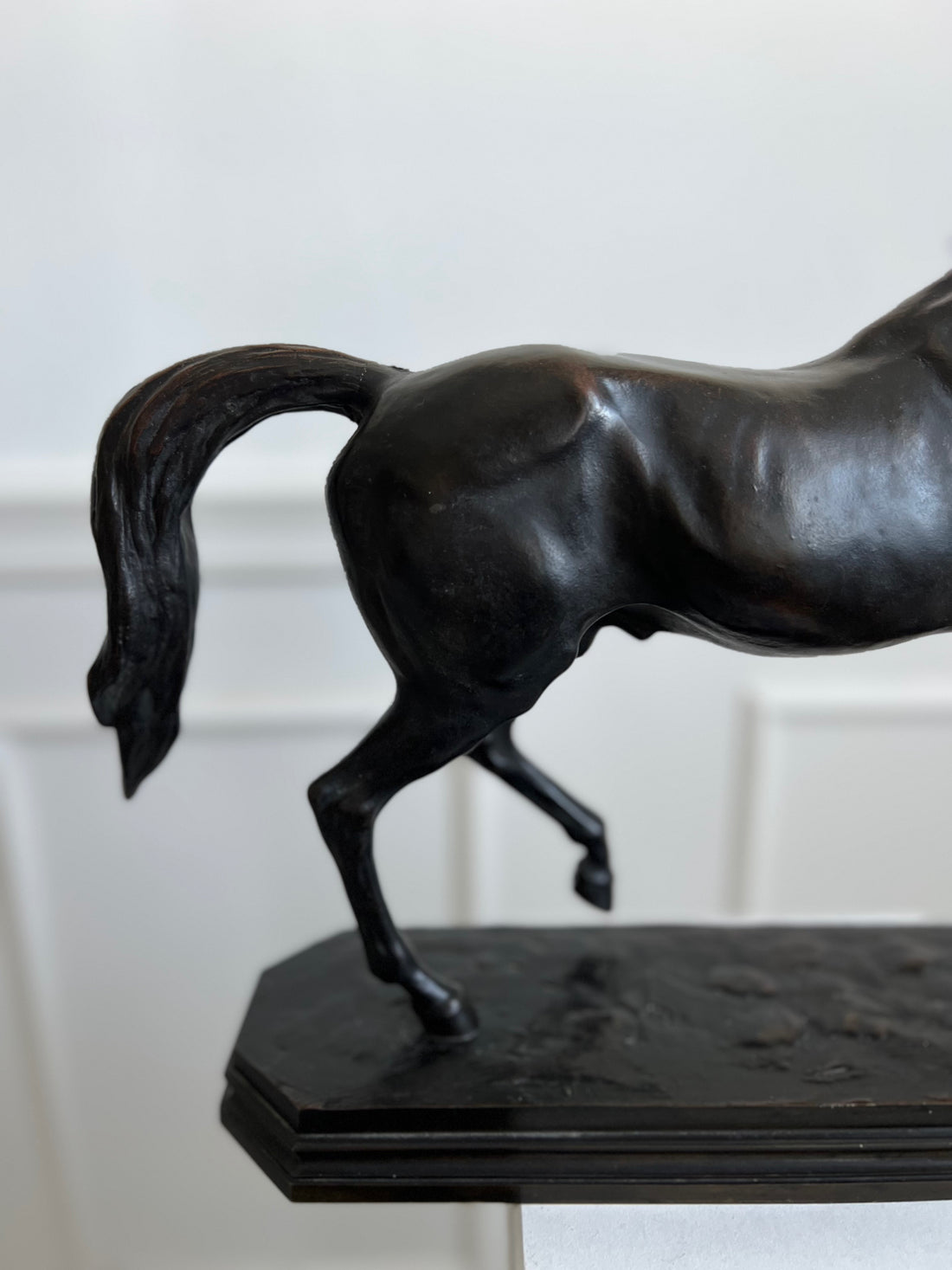 L'étalon - Bronze XIXème - Louis Vidal