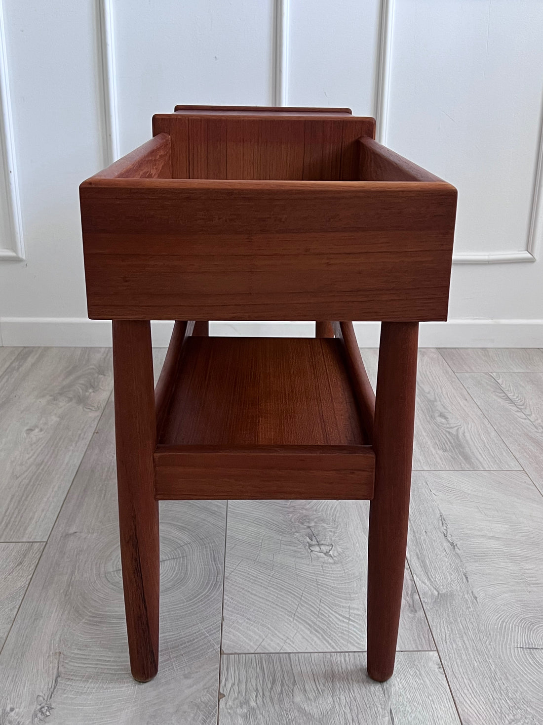 Jardinière en teck Arne Iversen - Danemark - 1960 (livraison incluse)