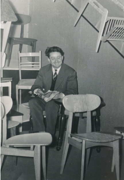 Chaise "AG6" Roger Landault pour Sentou (livraison incluse)