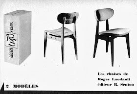 Chaise "AG6" Roger Landault pour Sentou (livraison incluse)